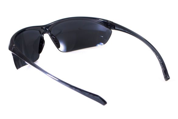 Защитные очки Global Vision Lieutenant Gray frame (smoke) 5 купить